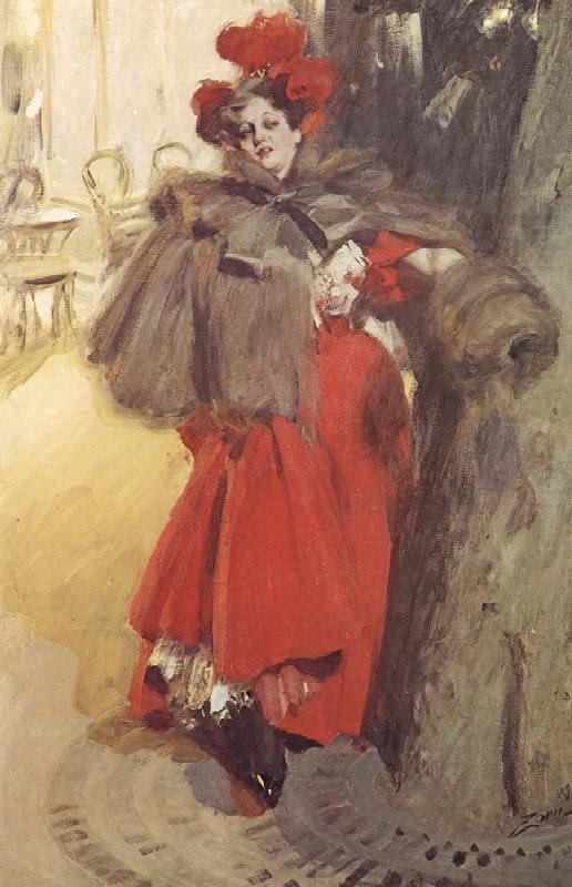 Anders Zorn natteffekt II china oil painting image